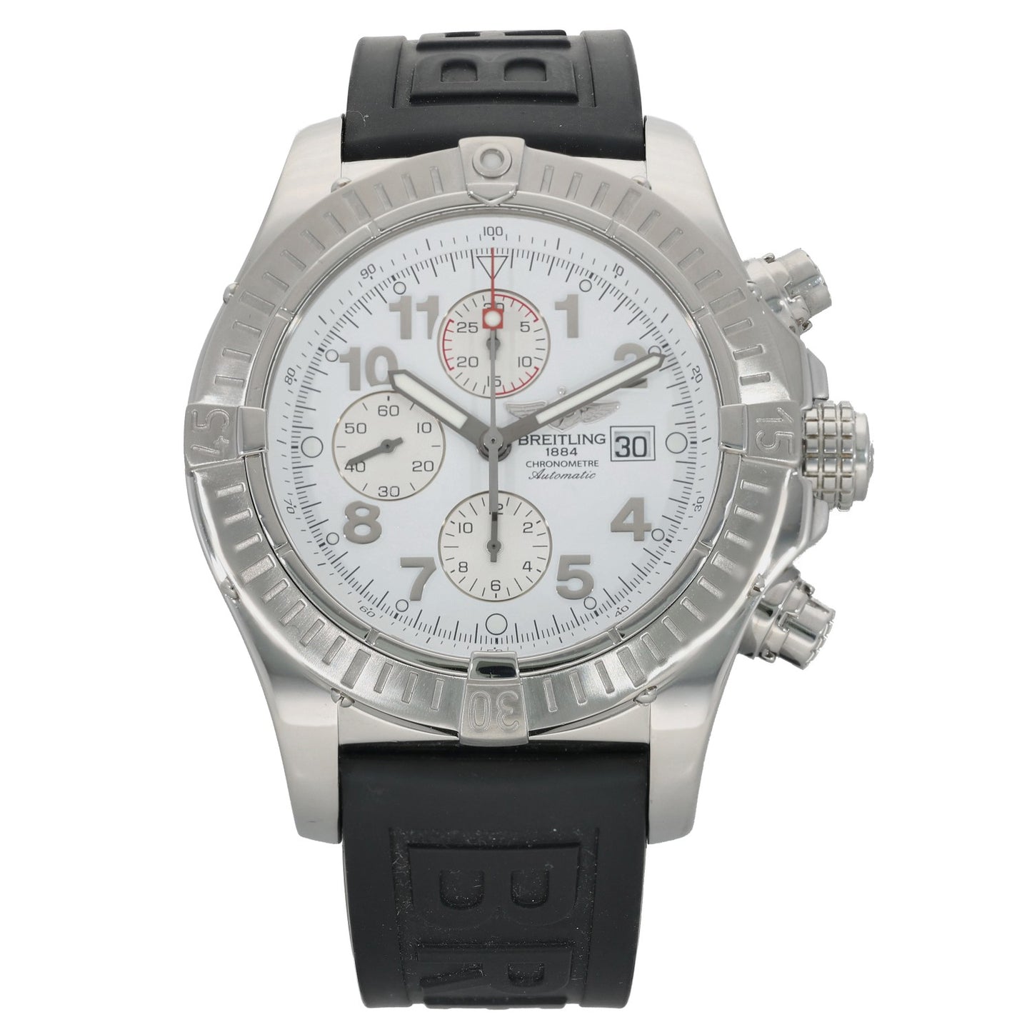 Breitling Super Avenger A13370 48.5mm Stainless Steel Watch