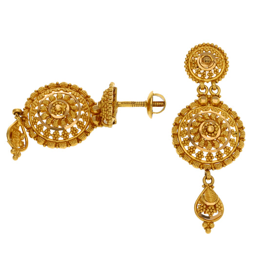 22ct Gold Dress/Cocktail Earrings