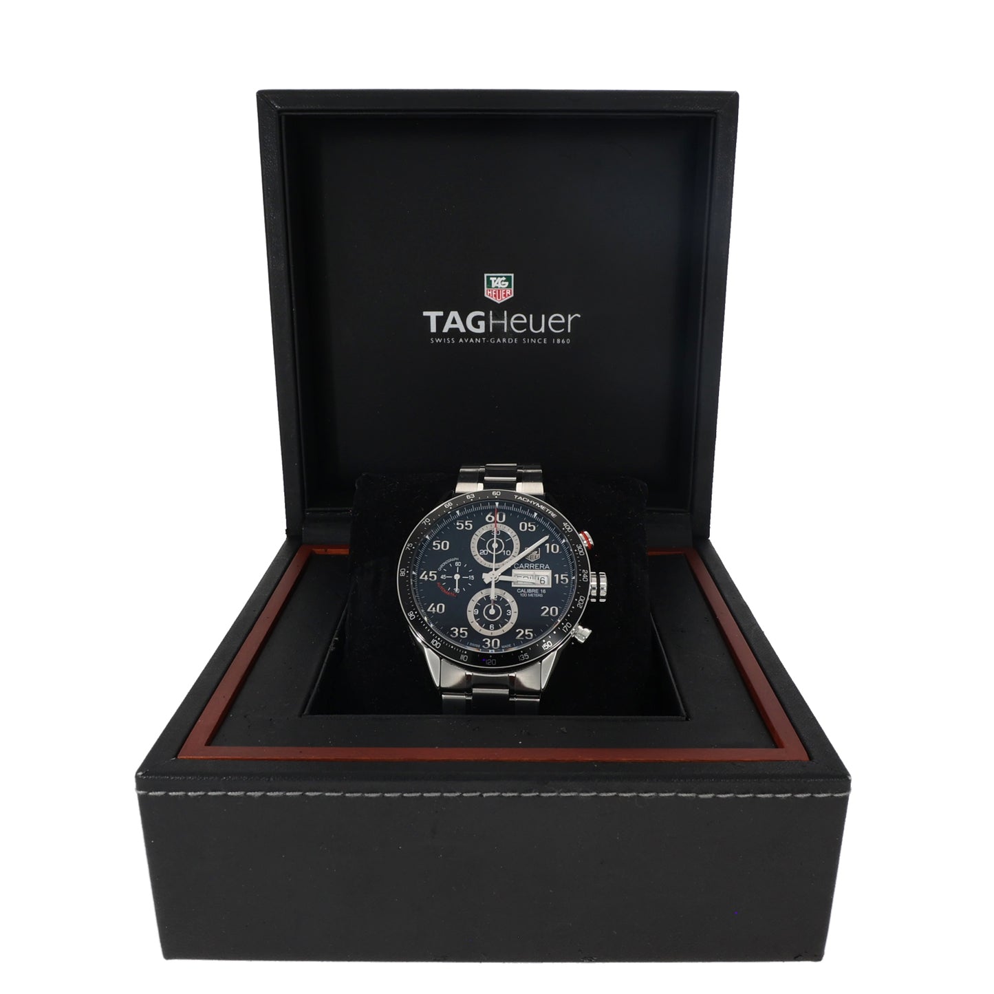 Tag Heuer Carrera CV2A10 44mm Stainless Steel Watch