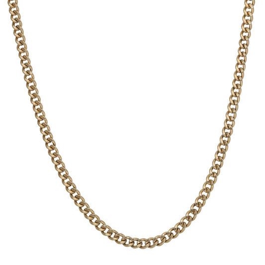 9ct Gold Curb Chain 28"