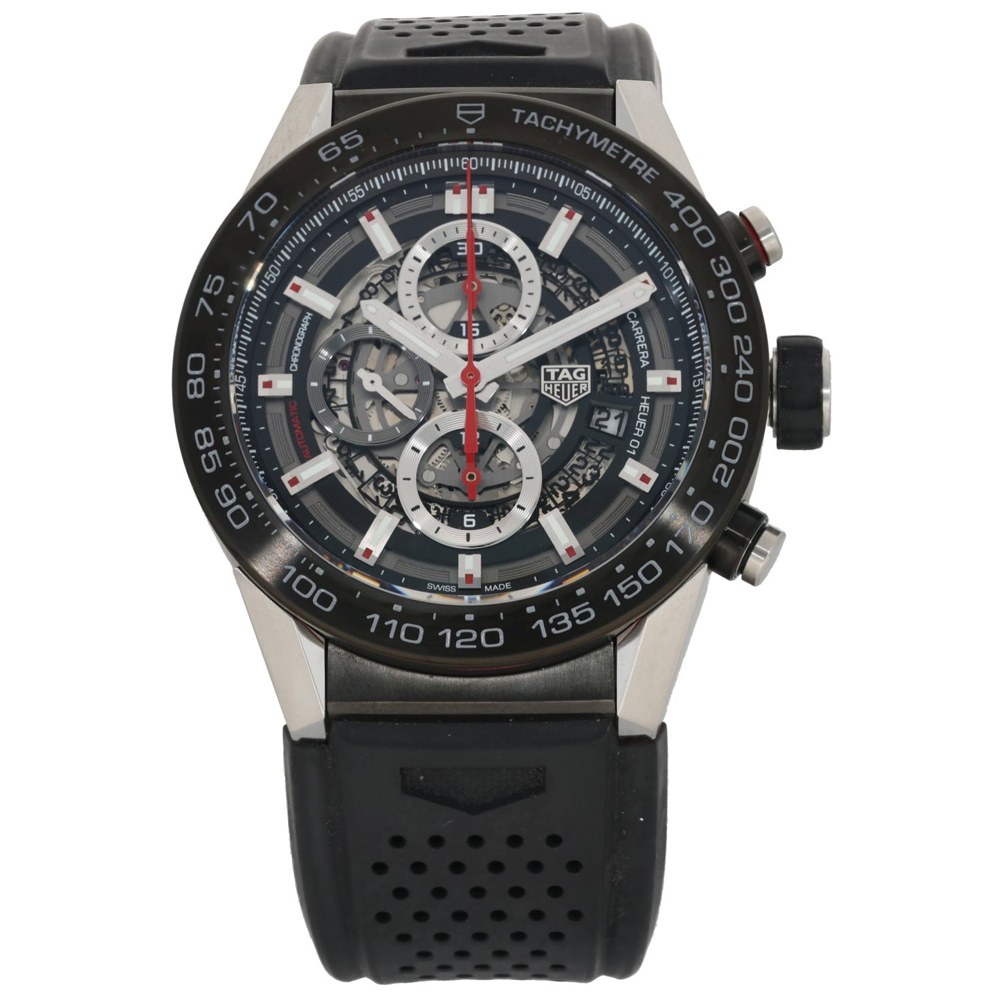 Tag Heuer Carrera CAR2A1Z 45mm Stainless Steel Watch