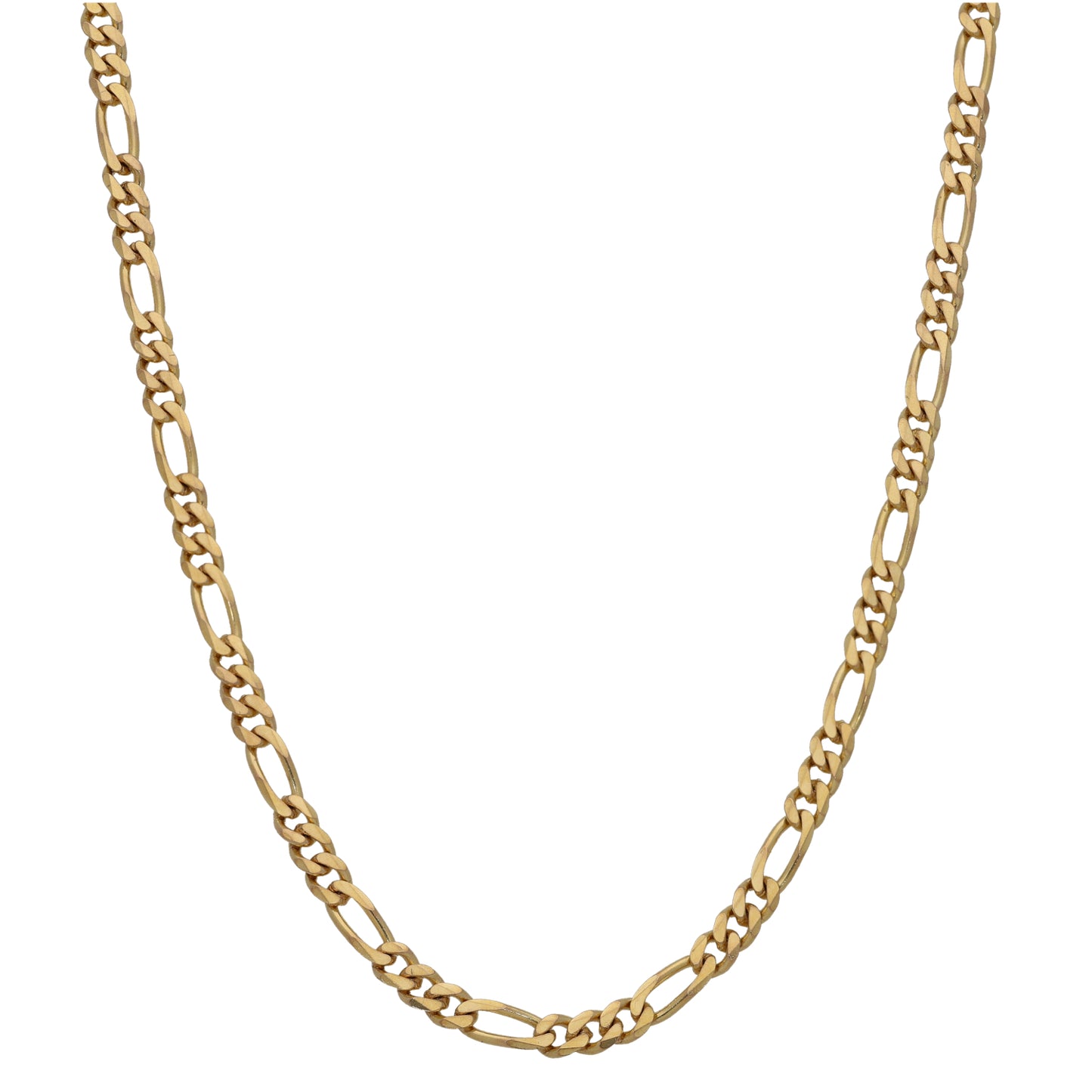 9ct Gold Figaro Chain 18"