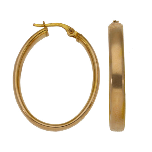 9ct Gold Hoop Earrings