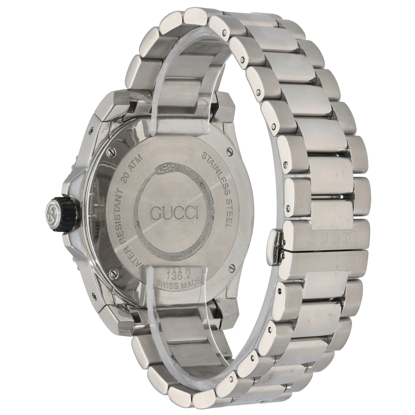 Gucci Dive YA136218 45mm Stainless Steel Watch