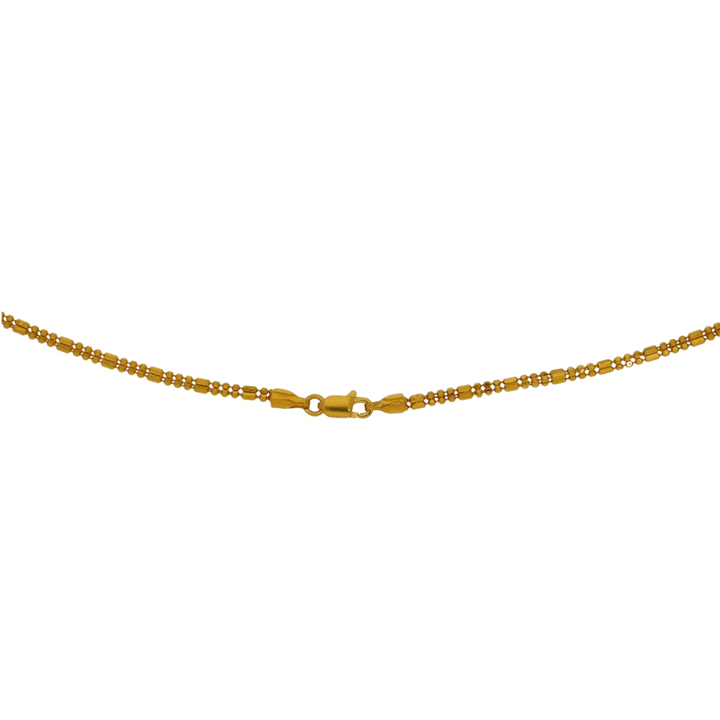 22ct Gold Fancy Necklace 18"