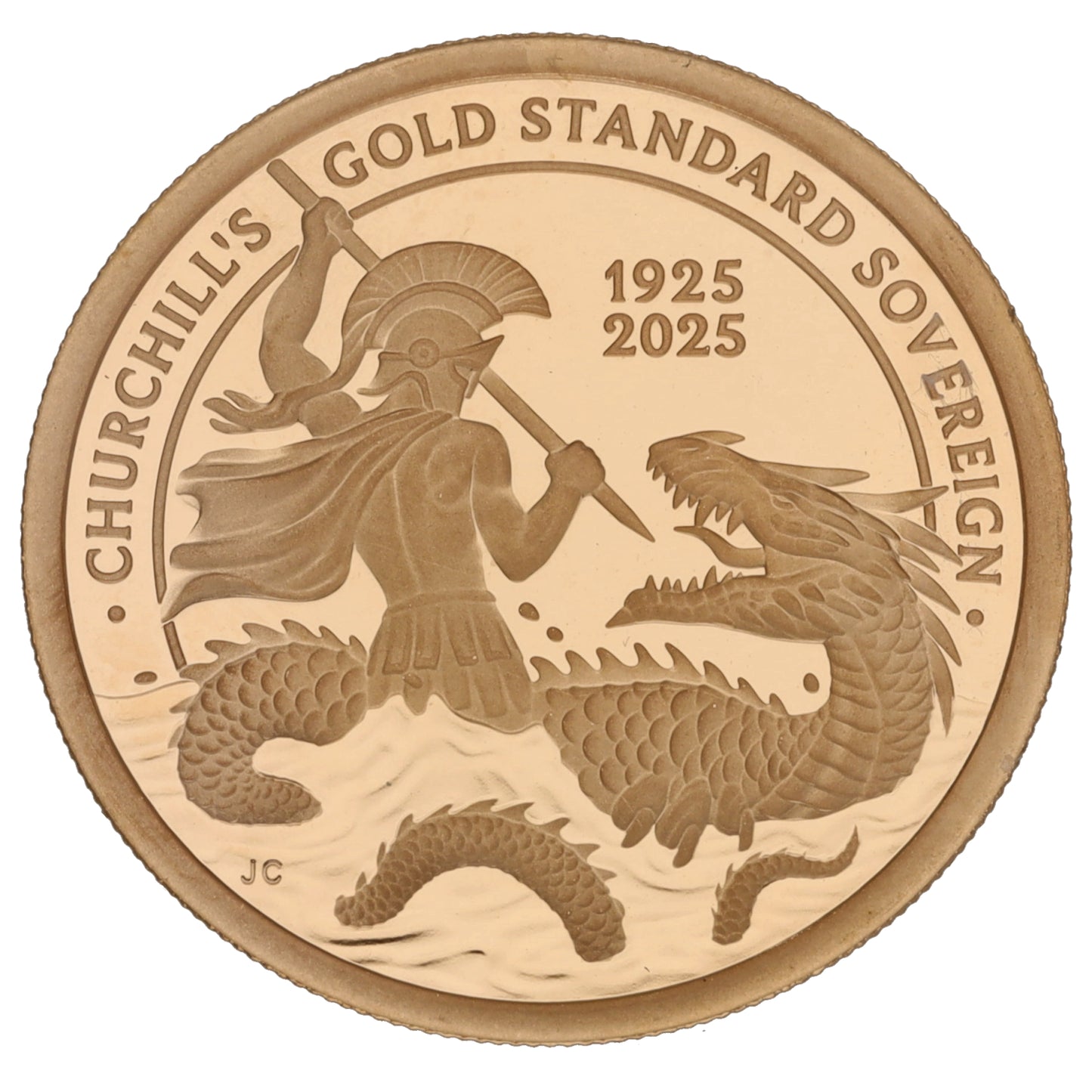 22ct Rose Gold St George Full Sovereign 2025