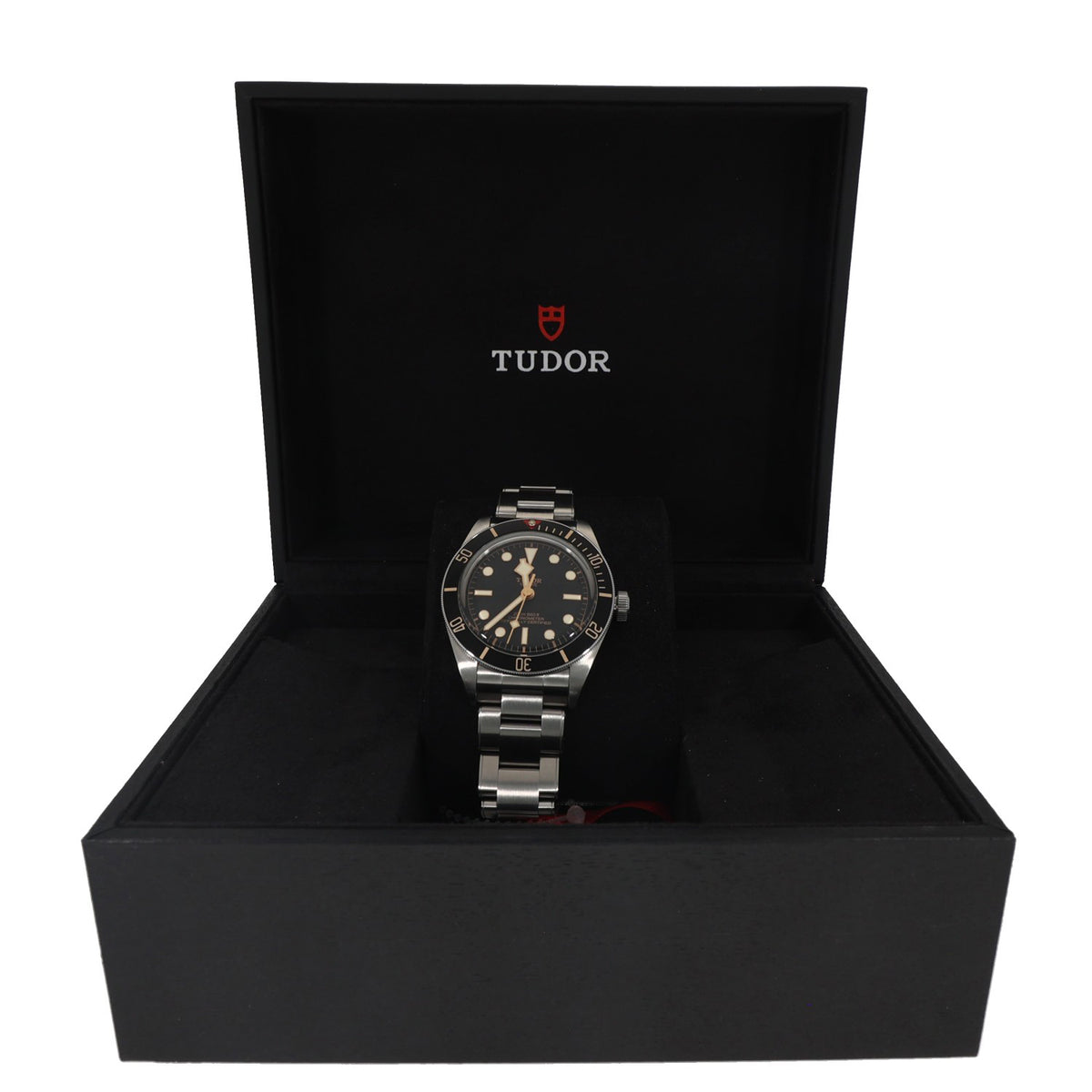 Tudor Black Bay 58 79030N, black dial and bezel in stainless steel case and bracelet, in black Tudor box image
