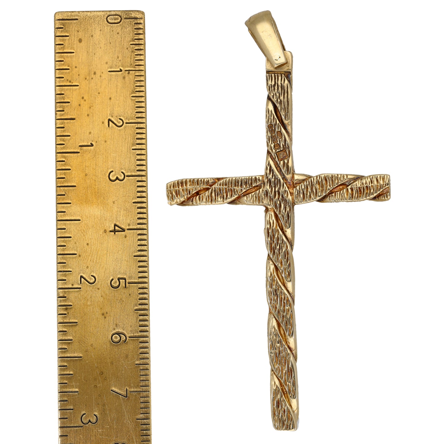 9ct Gold Crucifix Pendant