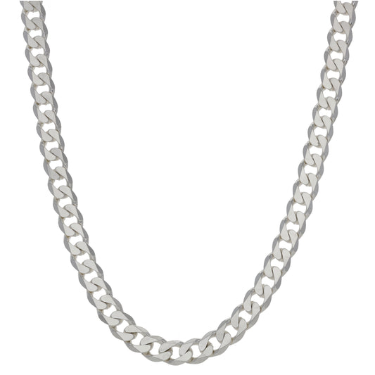 Sterling Silver Curb Chain 24"