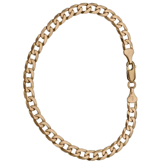 9ct Gold Curb Bracelet