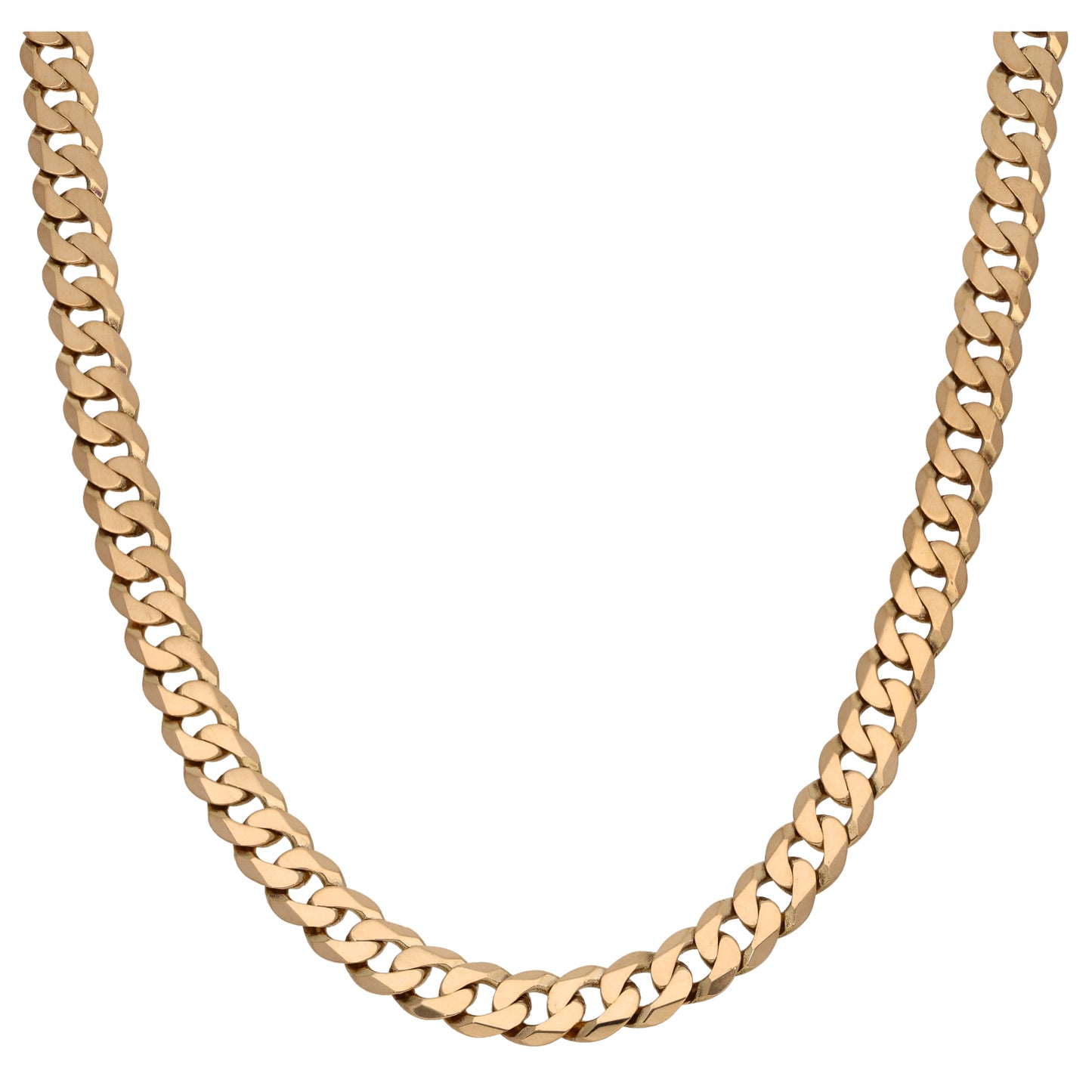 9ct Gold Curb Chain 20"