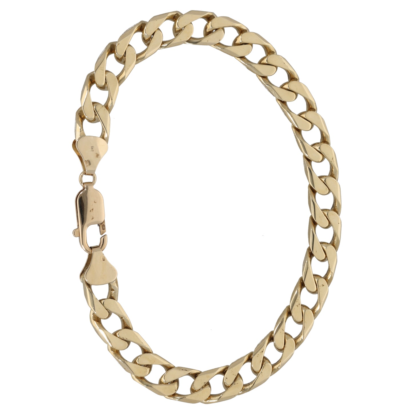 9ct Gold Curb Bracelet