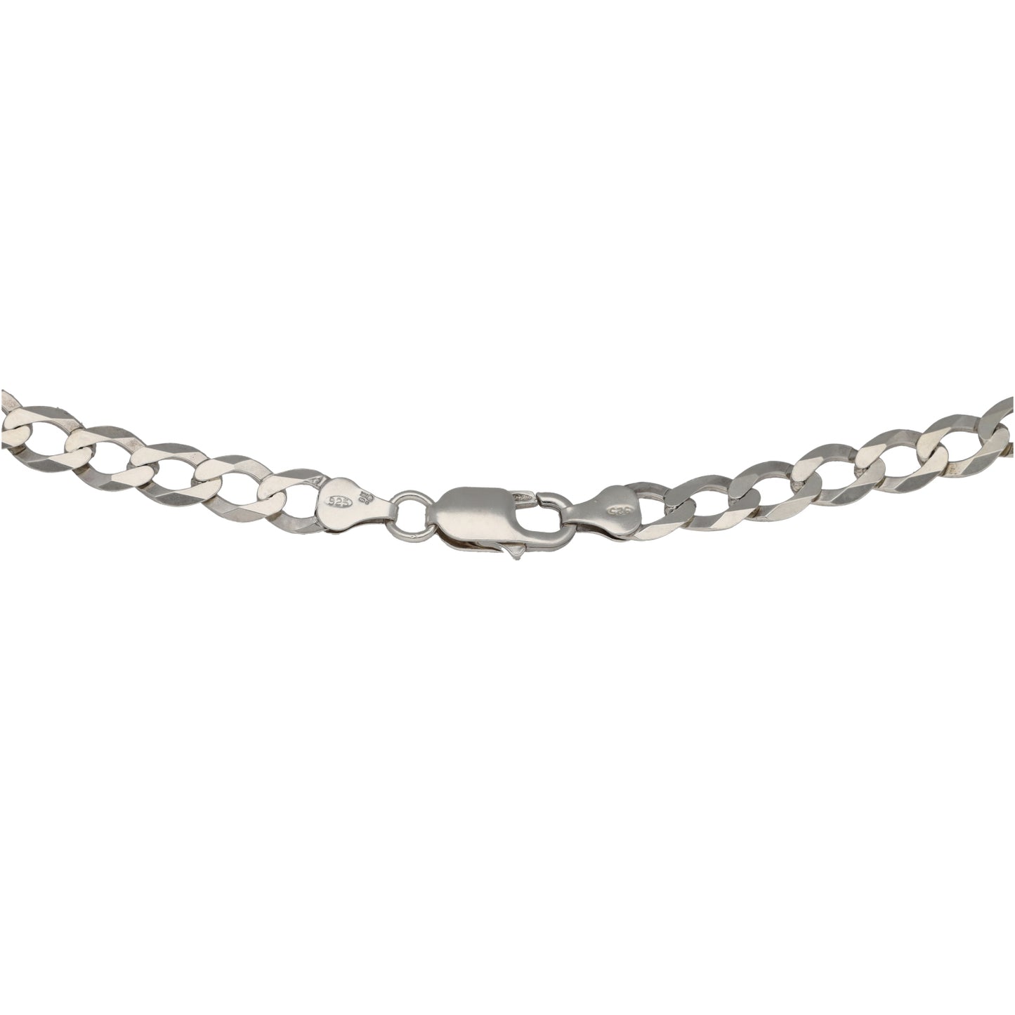 Sterling Silver Curb Chain 18"
