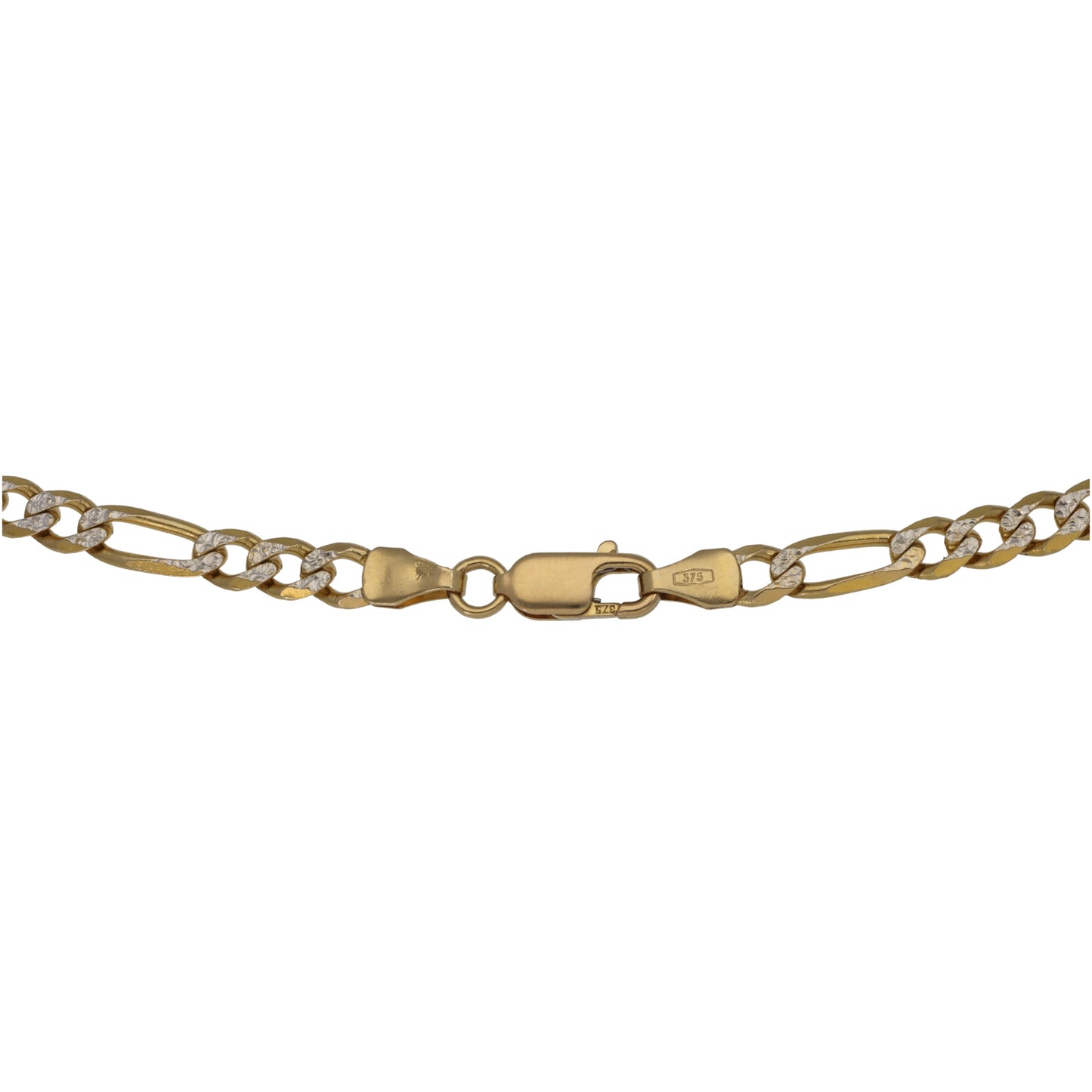 9ct Gold Figaro Chain 30"