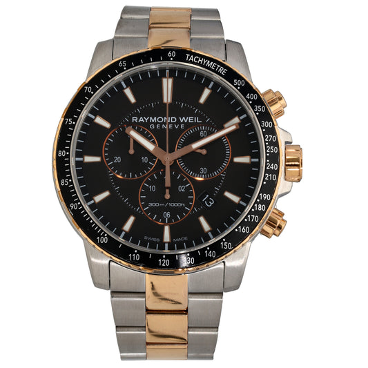 Raymond Weil Tango 8570 43mm Bi-Colour Watch