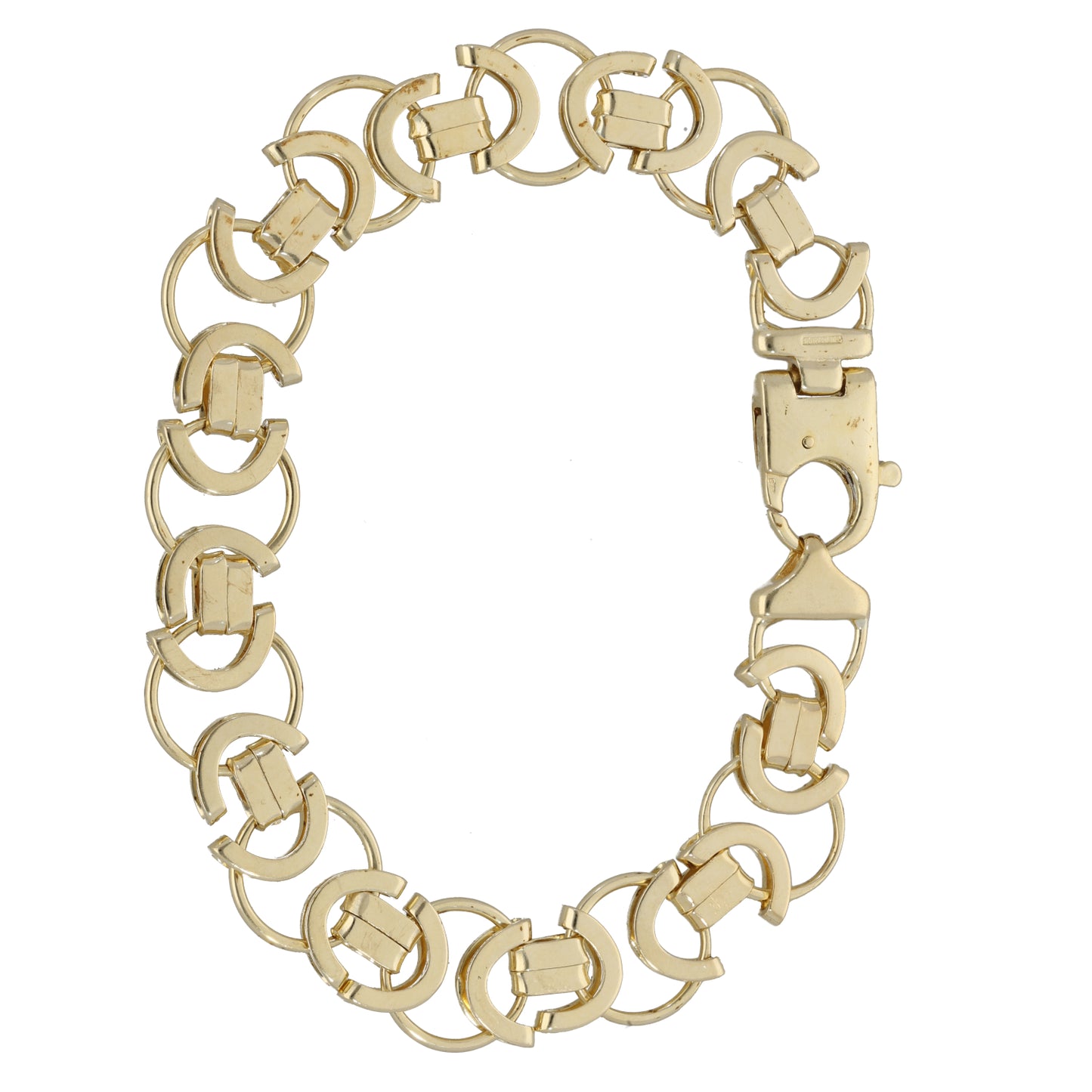 9ct Gold Byzantine Bracelet