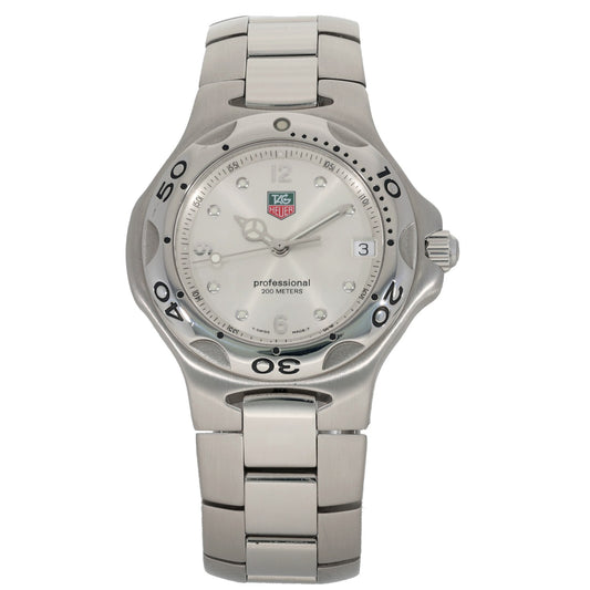 Tag Heuer Kirium WL1114, white dial with circular hour markers, stainless steel