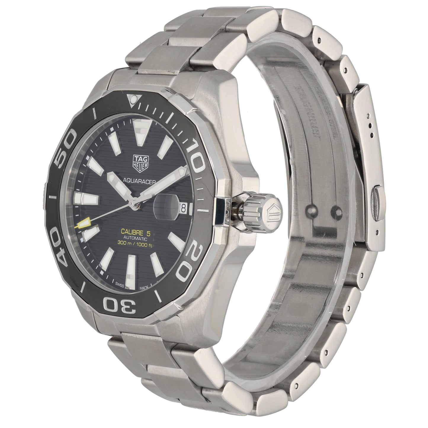 Tag Heuer Aquaracer WAY201A-0 43mm Stainless Steel Watch