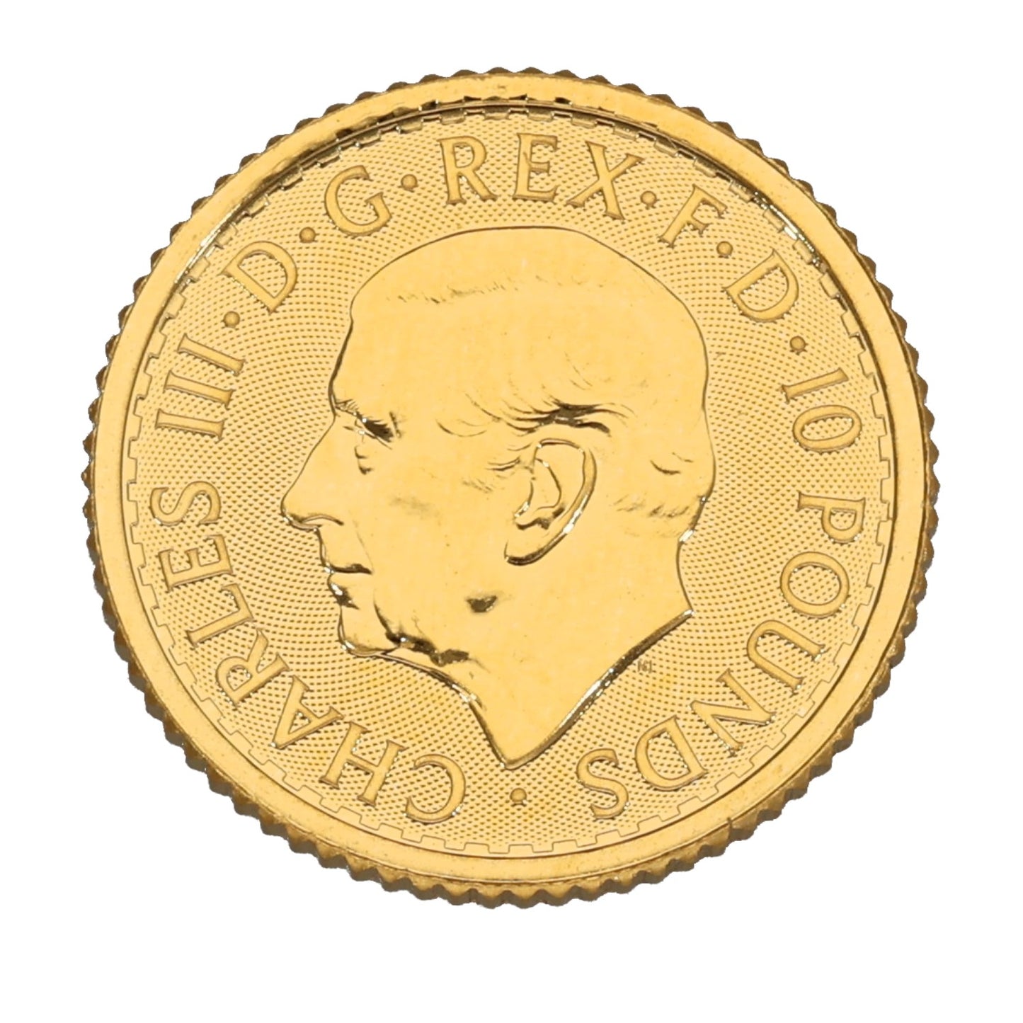 24ct Gold King Charles III 1/10 OZ Britannia Coin 2025