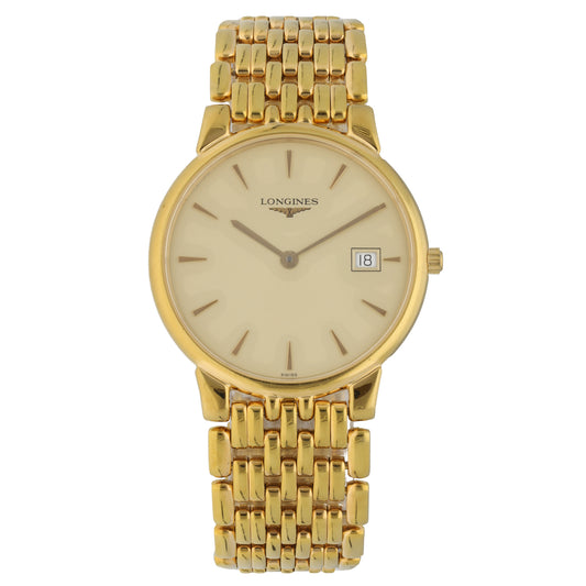 Longines La Grande Classique L5.632.2 33mm Gold Plated Watch