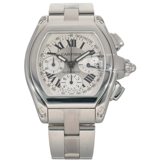 Cartier Roadster W62006X6 43mm Stainless Steel Watch