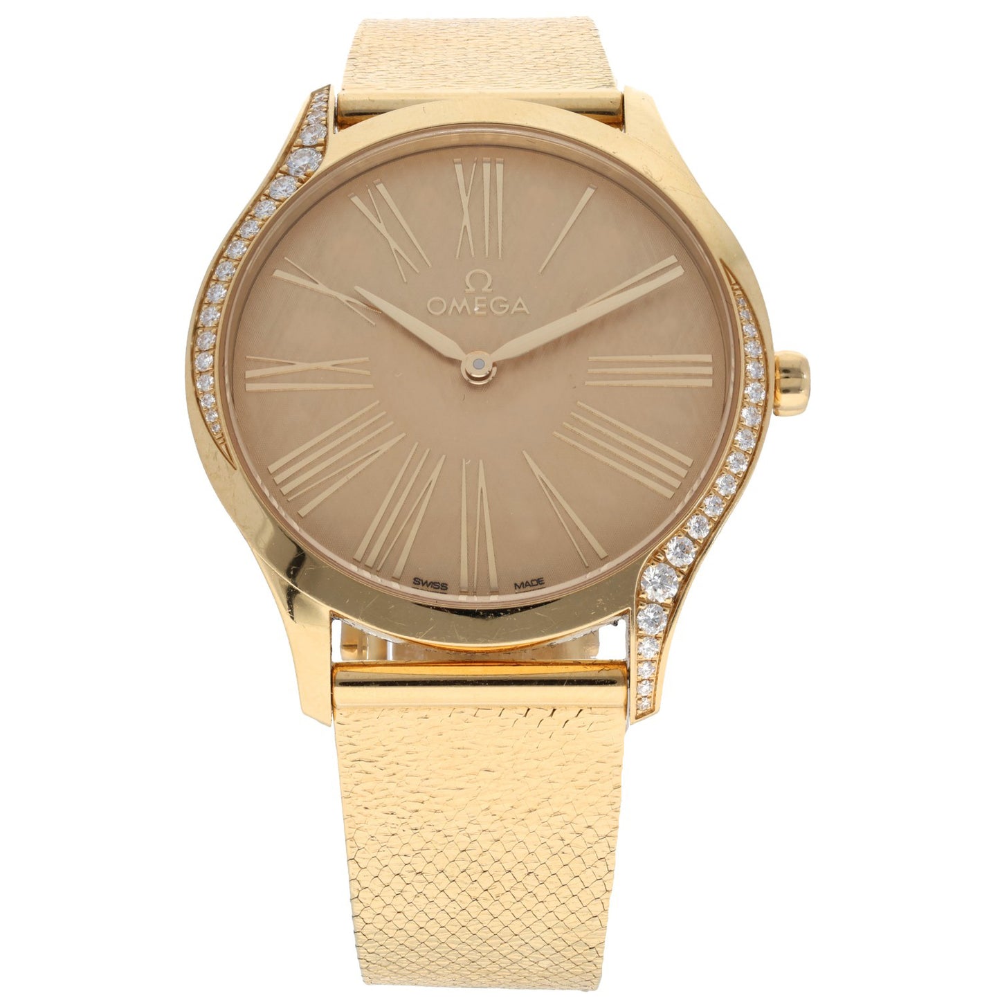 Omega De Ville Trésor 428.55.36.60.99.001 36mm Gold Watch (Ex-Display)