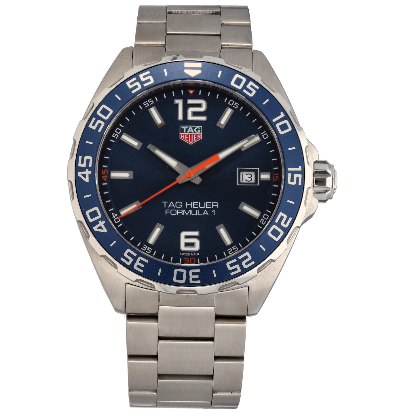 Tag Heuer Formula 1 WAZ1010 43mm Stainless Steel Watch