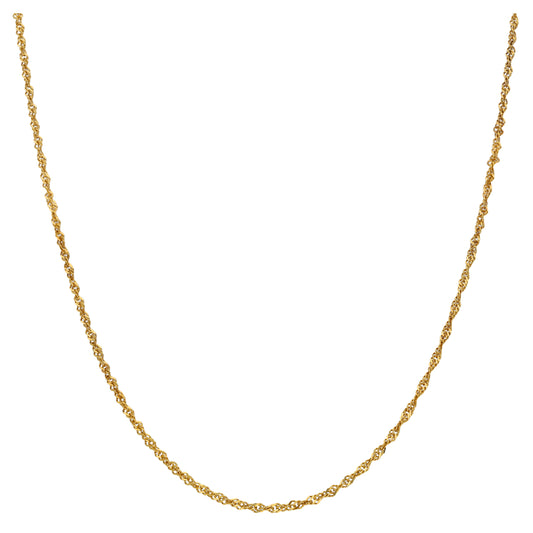 9ct Gold Rope Chain 16"