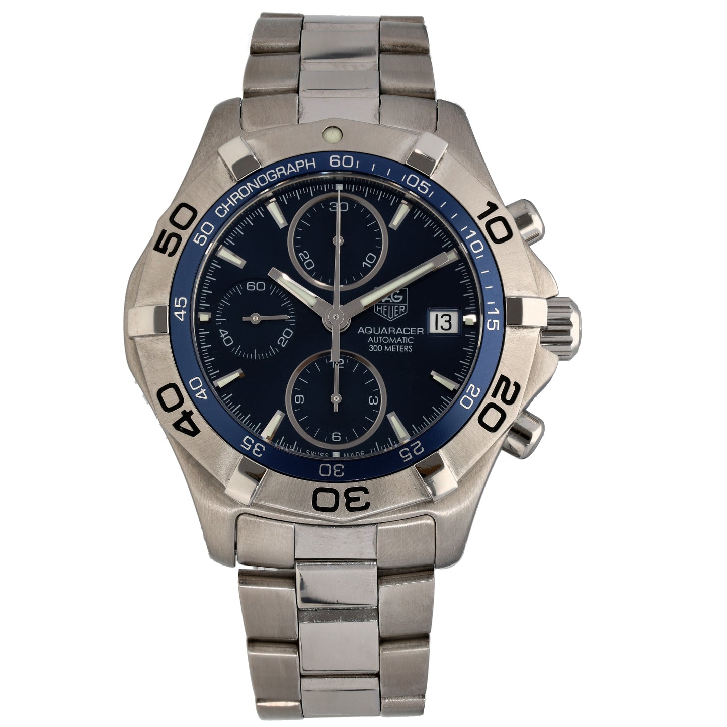 Tag Heuer Aquaracer CAF2112 41mm Stainless Steel Watch