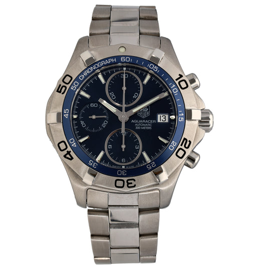 Tag Heuer Aquaracer CAF2112 41mm Stainless Steel Watch