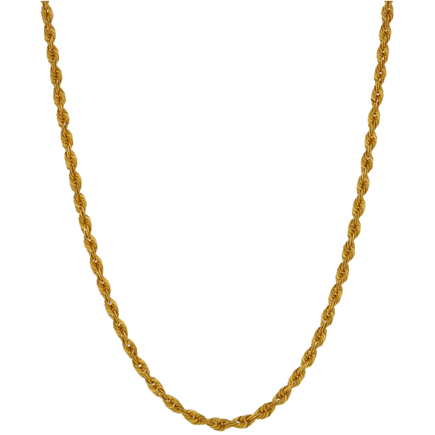 22ct Gold Rope Chain 28"