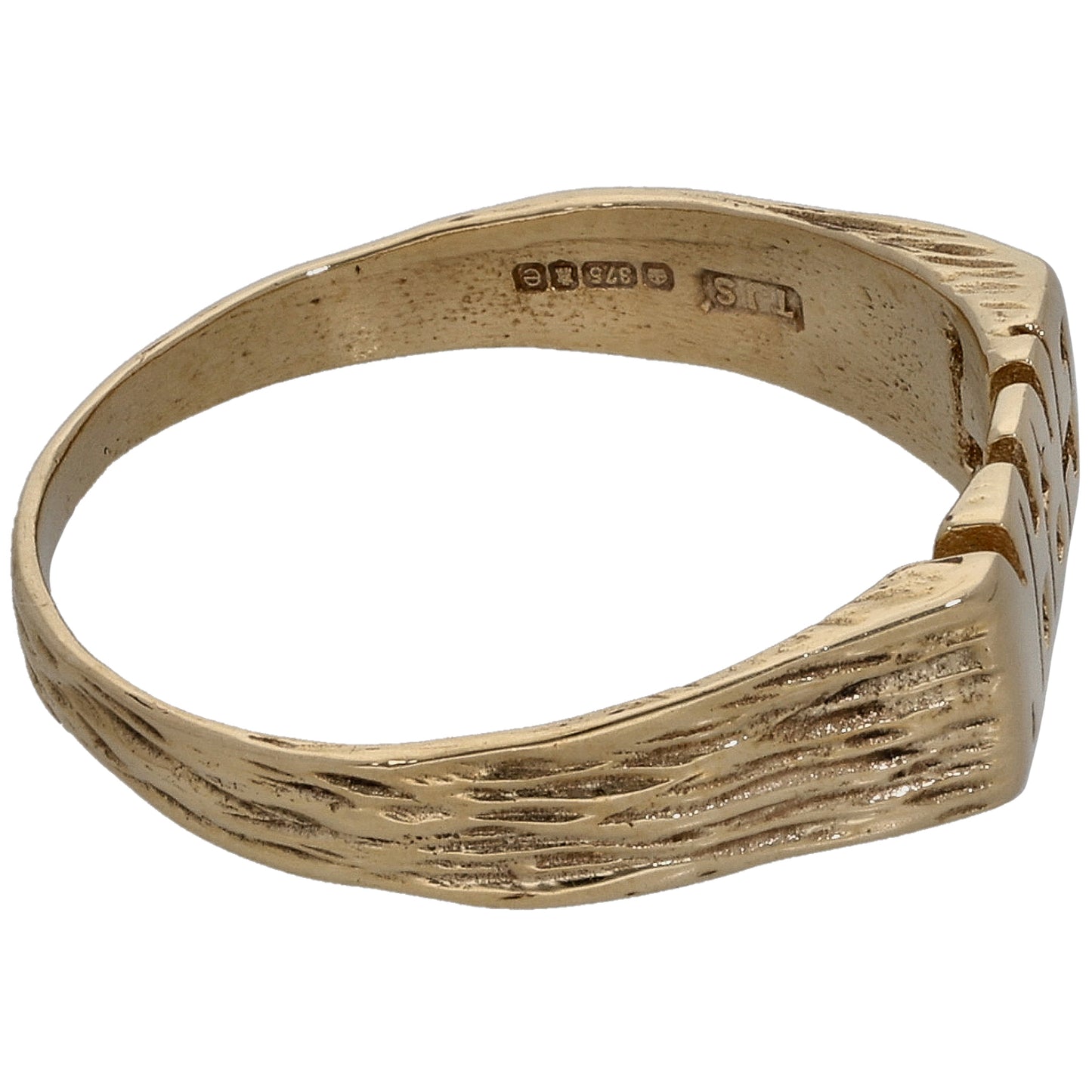 9ct Gold Gran Ring Size P