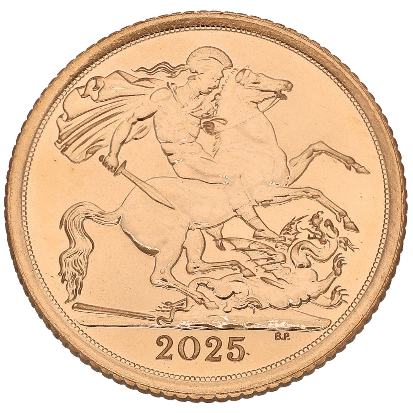 22ct Gold King Charles III Half Sovereign Coin 2005