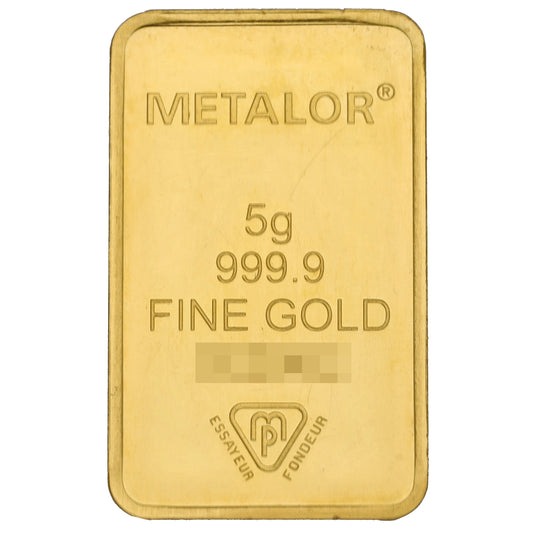 24ct 5g Gold Bar