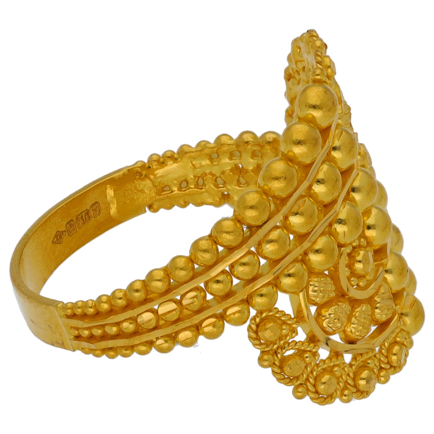 22ct Gold Alternative Ring Size M