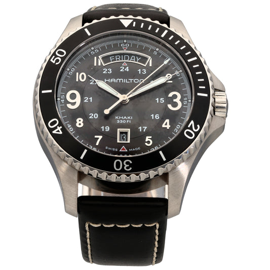 Hamilton Khaki Scuba Navy H645110 42mm Stainless Steel Watch