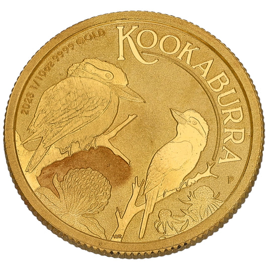 22ct Gold Australian Kookaburra 1/10 OZ Coin 2023