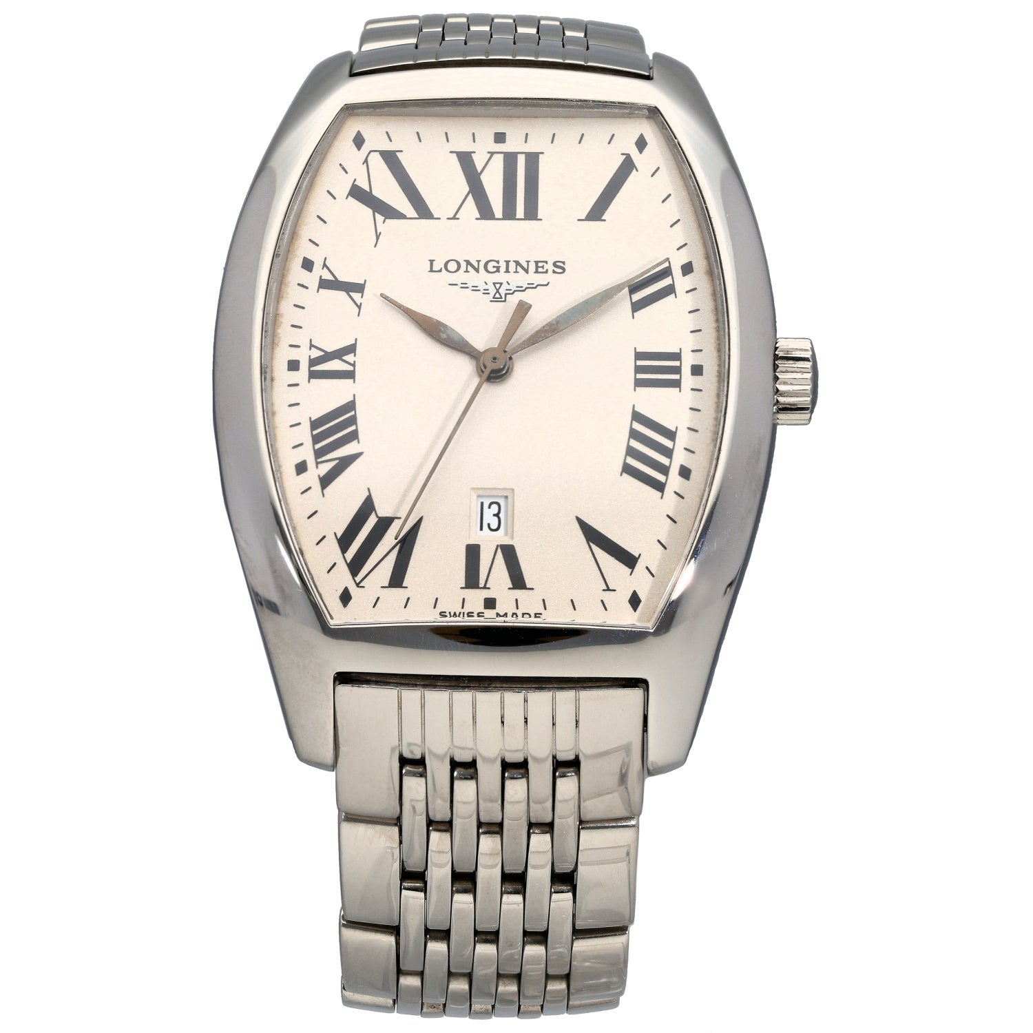 LONGINES evidenza L2.655.4 腕時計 Longines Evidenza L2.655.4 33mm Stainless Steel Watch | H&T