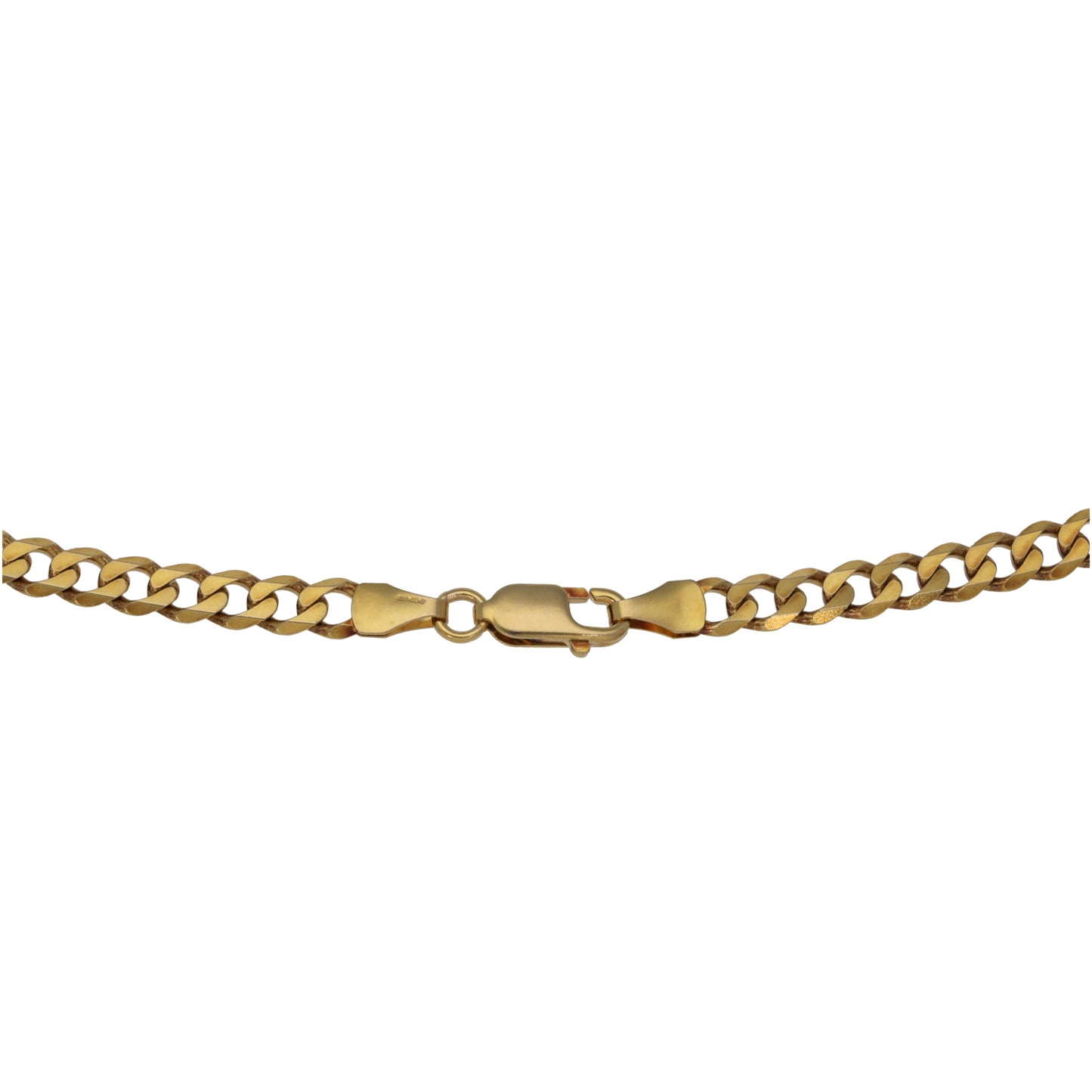 9ct Gold Curb Chain 20"