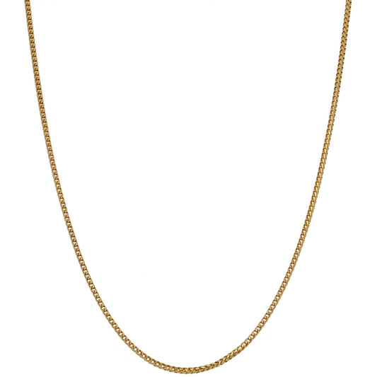 18ct Gold Curb Chain 24"