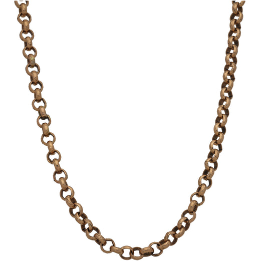 9ct Gold Belcher Chain 24"