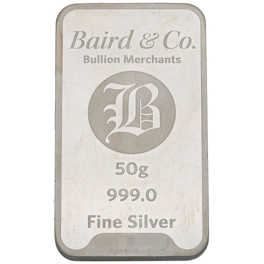 Fine Silver 50g Bar