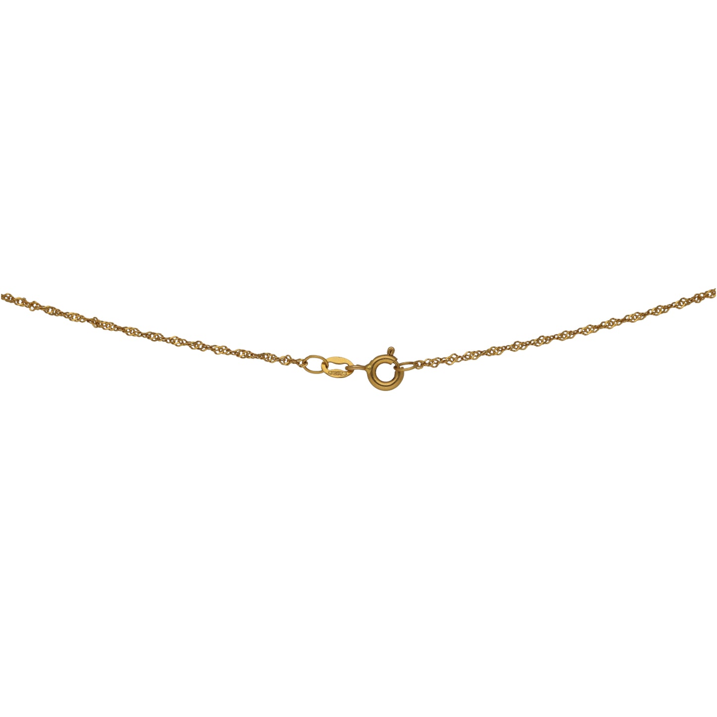 22ct Gold Singapore Chain 18"