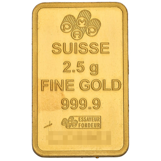 24ct 2.5g Gold Bar
