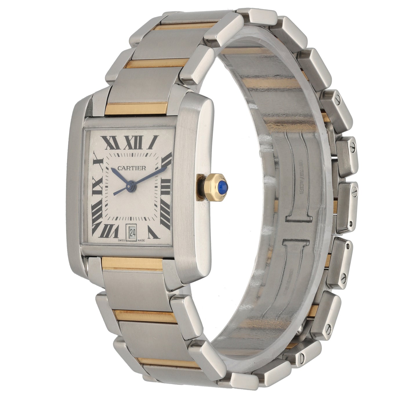 Cartier Tank Francaise 2302 28mm Bi-Colour Watch