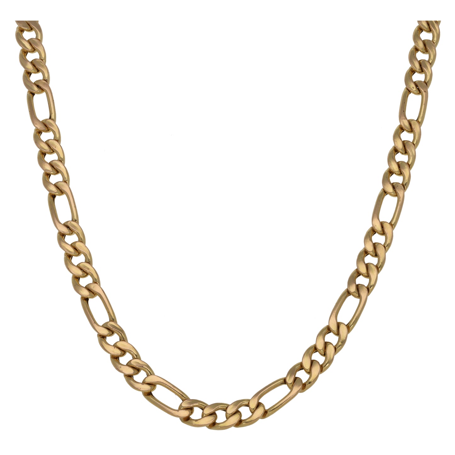 9ct Gold Figaro Chain 18"