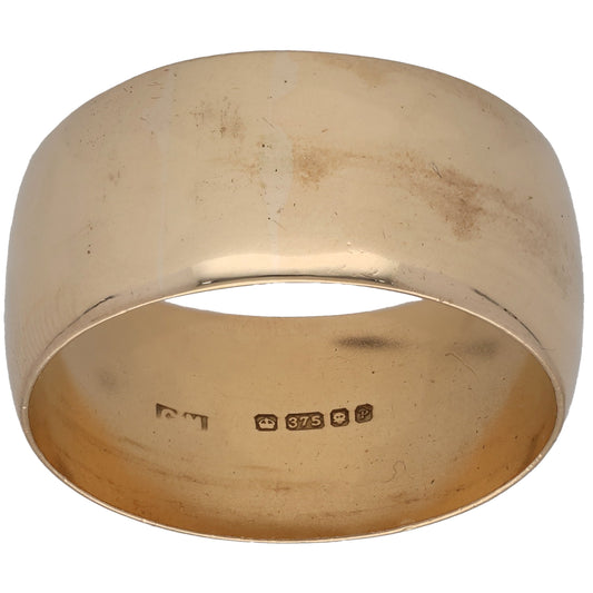 9ct Gold Plain Wedding Ring Size Z
