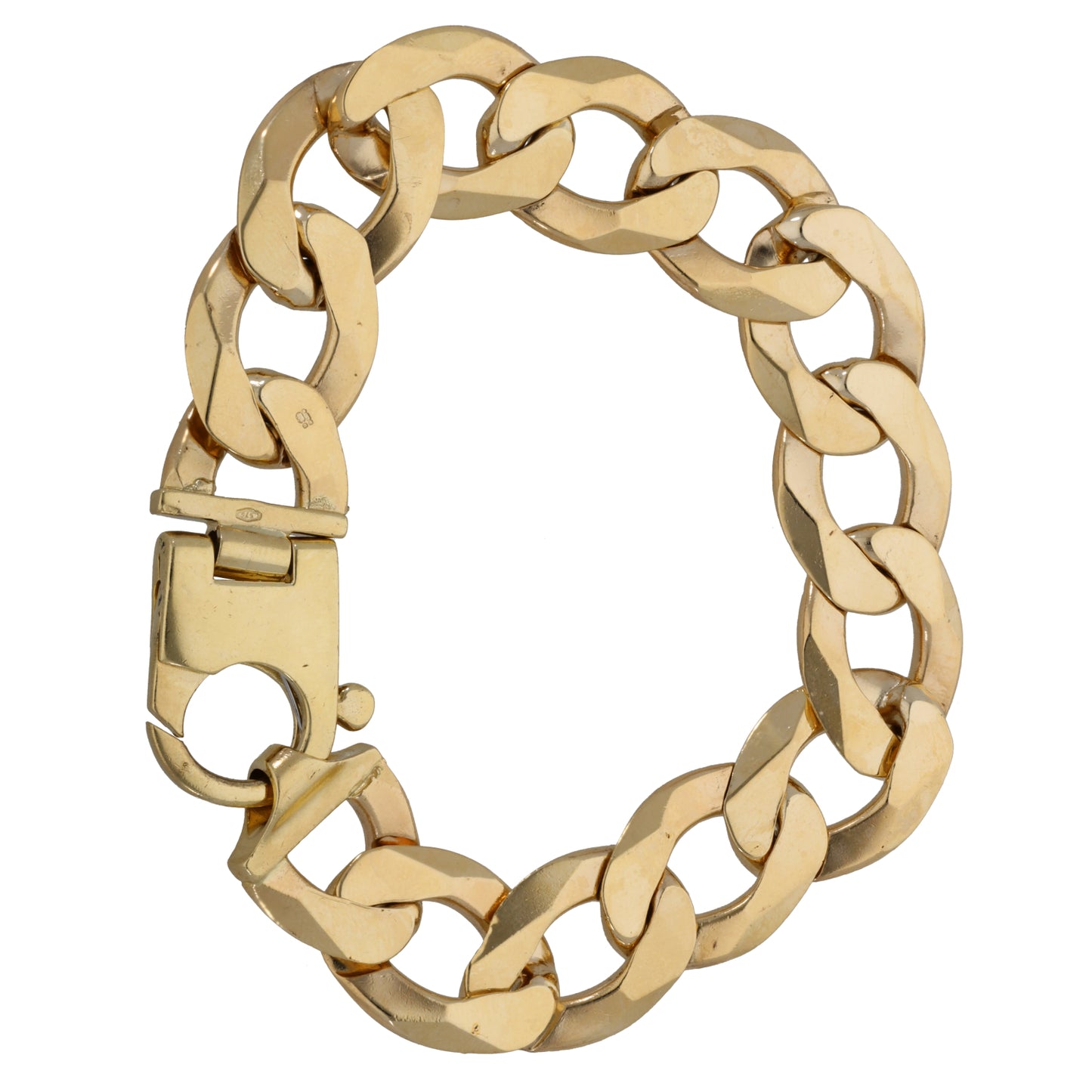 9ct Gold Curb Bracelet
