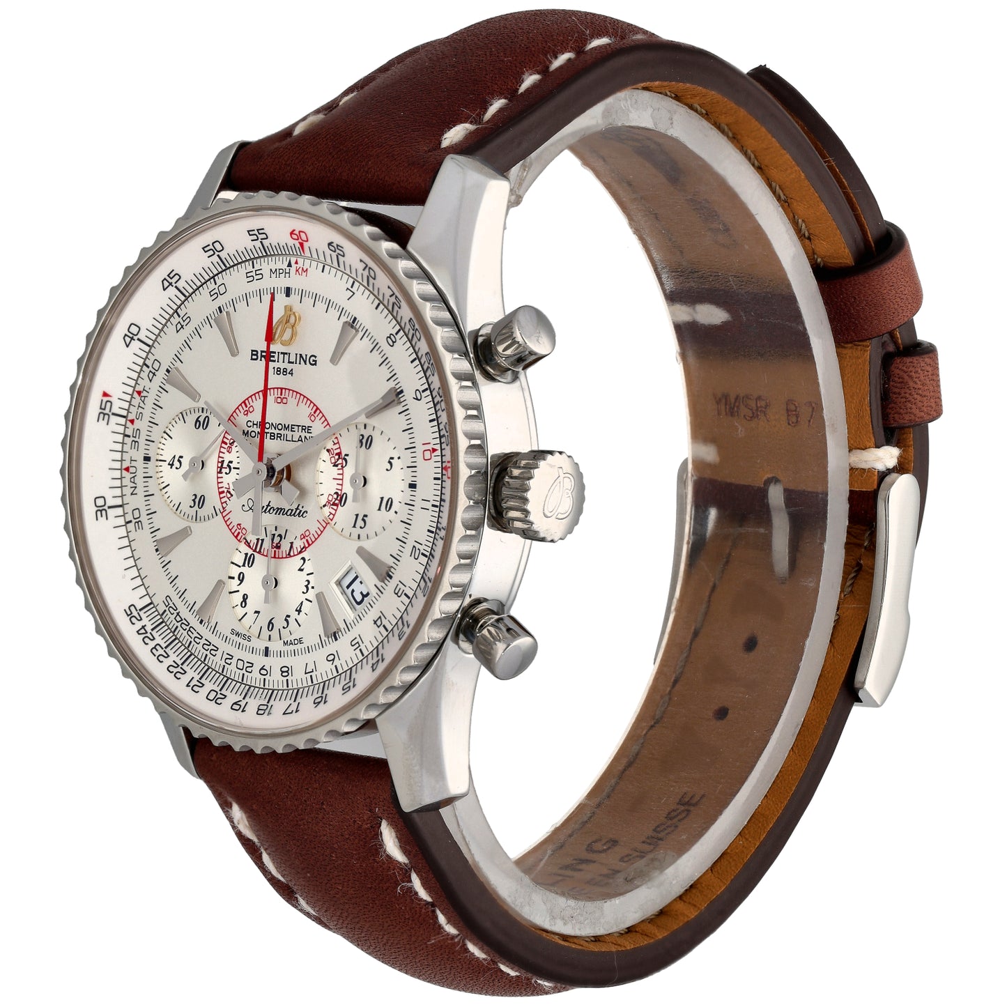 Breitling Montbrillant AB0130 40mm Stainless Steel Watch