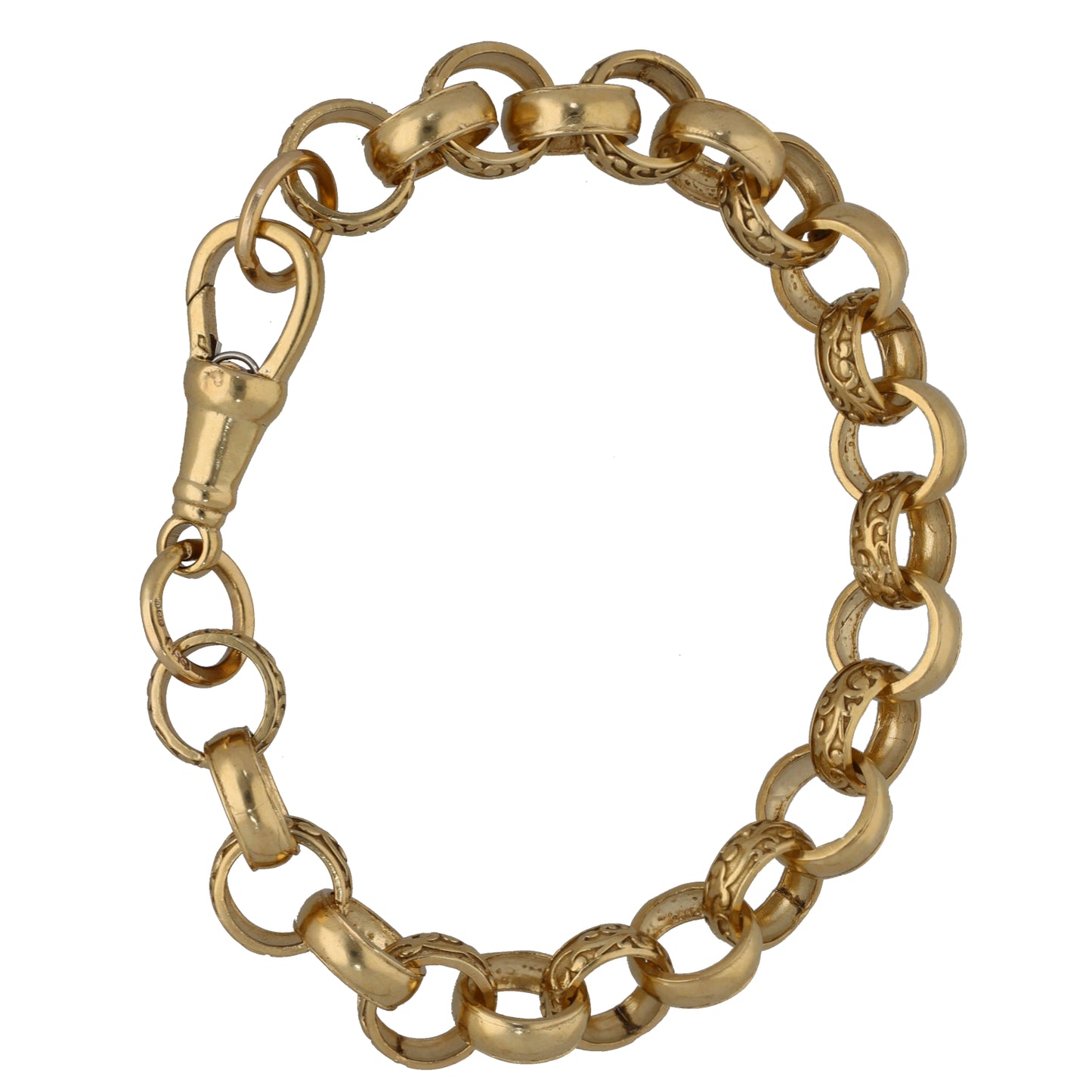 9ct Gold Belcher Bracelet